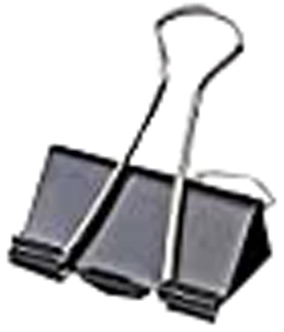 Foska Box of Black Binder Clips 25 mm