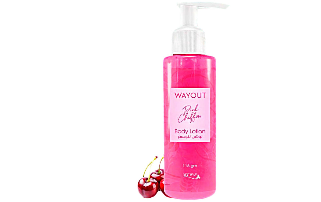 Way Out Body Lotion 100ml (Pink Chiffon)