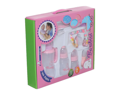 Baby Care Set, 6 Pieces, Pink DR-A-520