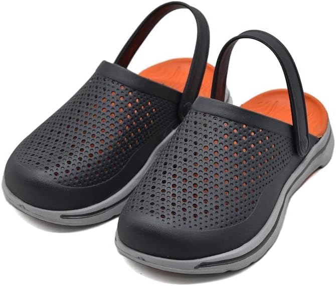 Men's Medical Clog, Rubber, Comfortable Feet, Everyday Use, Lightweight 300g, with Arch Support, Suitable for Adults