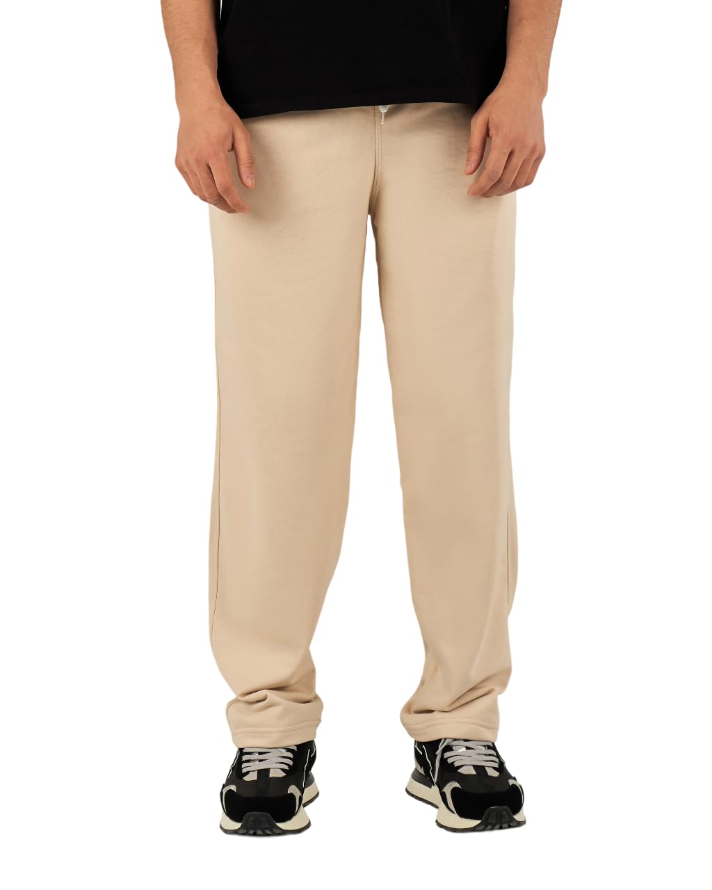 Straight Sweatpants for Men - Comfortable Cotton Pants
