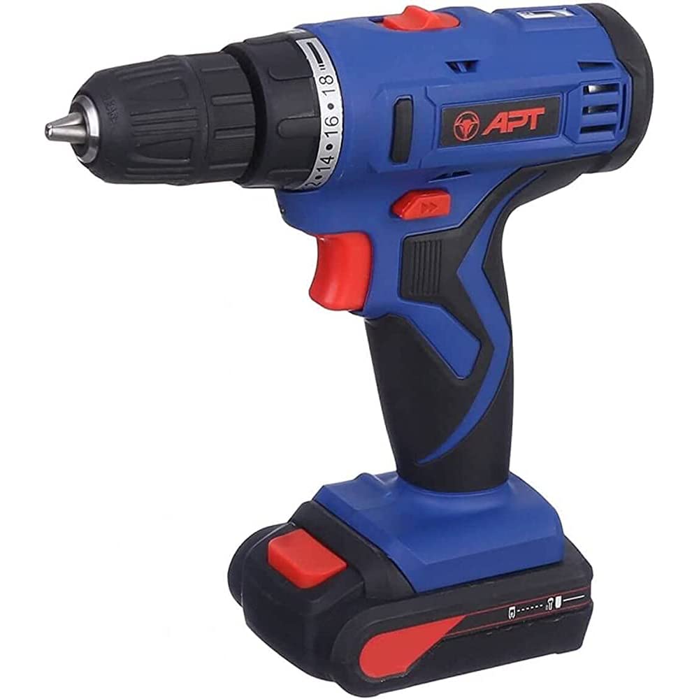 APT DW15515 Cordless Drill 18V, 36N.m, Rechargeable Electric Screwdriver for DIY & Professional Use