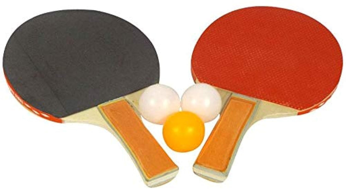 one year warranty_Table Tennis Racket - Red and Gray