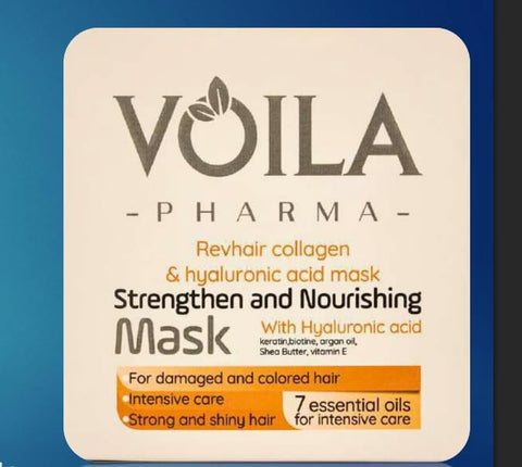 Viola Hair Mask Hydrates Hair Repairs Damage Enhances Moisture Improves Hair Texture - 500ml