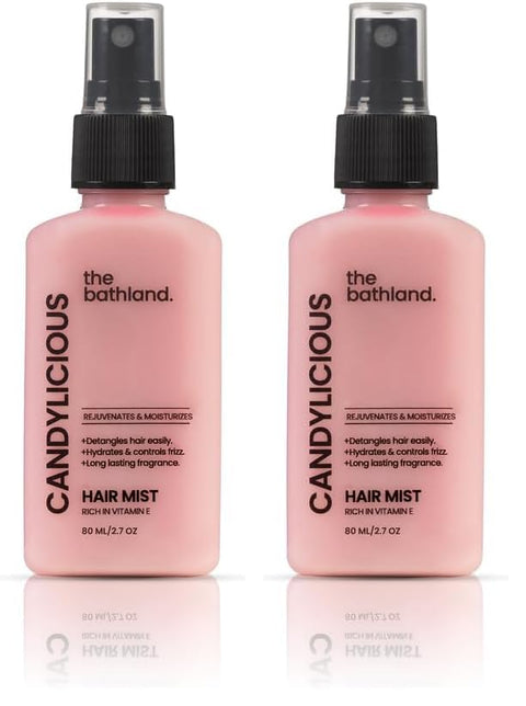 TheBathland Hair Mist Candylicious - 80 ml (Pack of 2)
