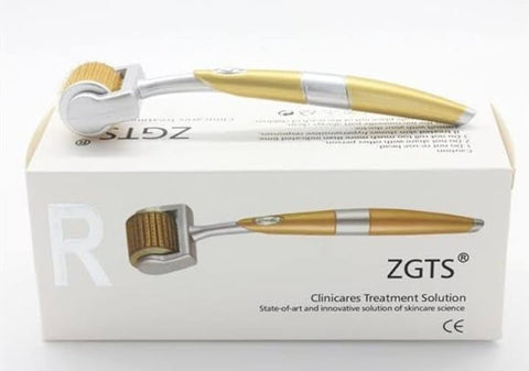 ZGTS Derma Roller Micro needling Kit for Face, Beard, and Hair Growth, Safe and Effective (0.5 mm)