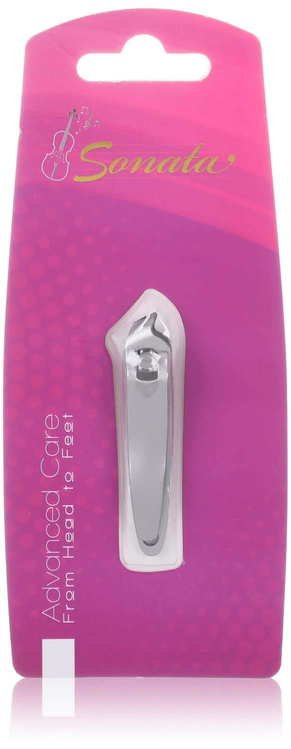 Sonata small stainless steel foot nail clipper