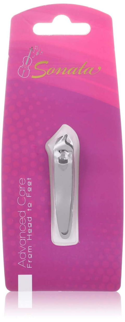 Sonata small stainless steel foot nail clipper