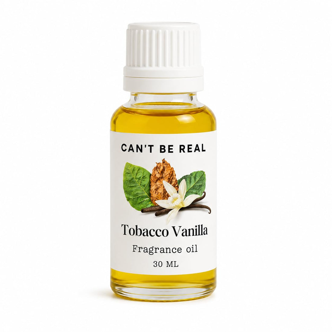 Fragrance Oil 30 ml, Long-Lasting Aroma for Diffusers, Candles, Soap Making, Burners & Home Scents – Premium Concentrated Fragrance Oil (Tobacco Vanilla)