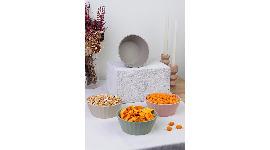 Free Cook Round Calcium Bowl – 650 ml, OKY-161-Multicolor