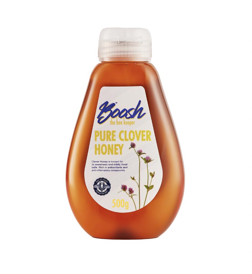Boosh Pure Clover Honey Squeezable Bottle 500 g