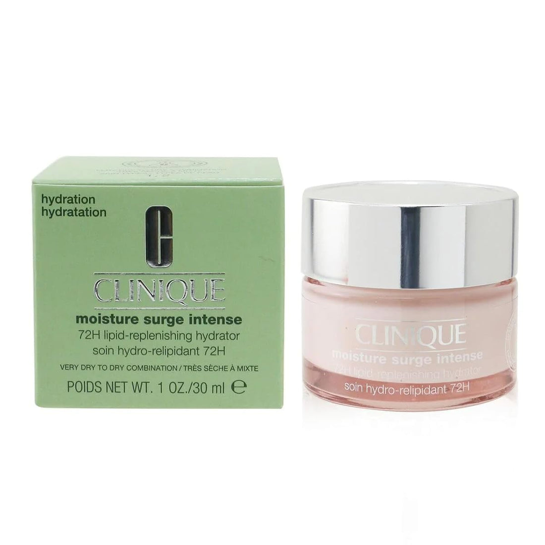 Clinique Moisture Surge Intense 72H Lipid Replenishing Hydrator 30Ml, Cream, Pack Of 1
