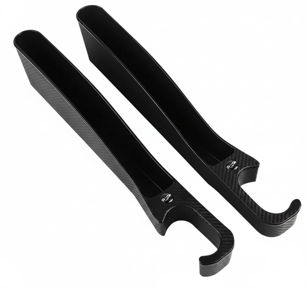 Car Seat Gap Organizer (Set of 2) - Gap Filler to Prevent Items from Falling Between Seat and Console - Universal Fit for All Cars