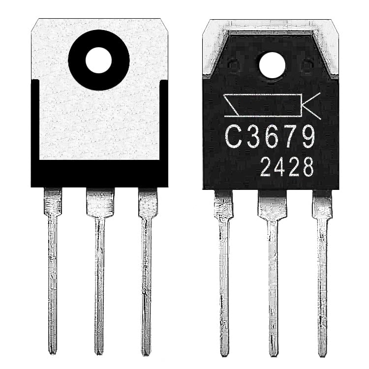 Essie Transistor 2PCS - 2SC3679 2SC 3679 SC3679 C3679 2SC367 Chipset Integrated Circuit IC - TO-3P TO-3PN NPN Power Transistor 900V 5A