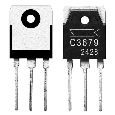 Essie Transistor 2PCS - 2SC3679 2SC 3679 SC3679 C3679 2SC367 Chipset Integrated Circuit IC - TO-3P TO-3PN NPN Power Transistor 900V 5A