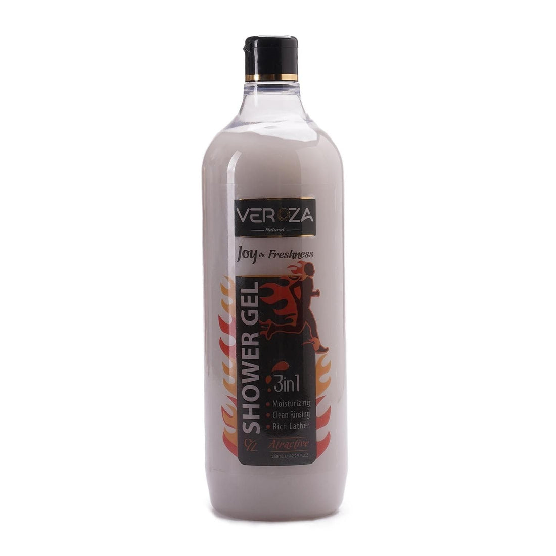Veroza 3-in-1 Moisturizing Shower Gel with Attractive Scent 1250 ml