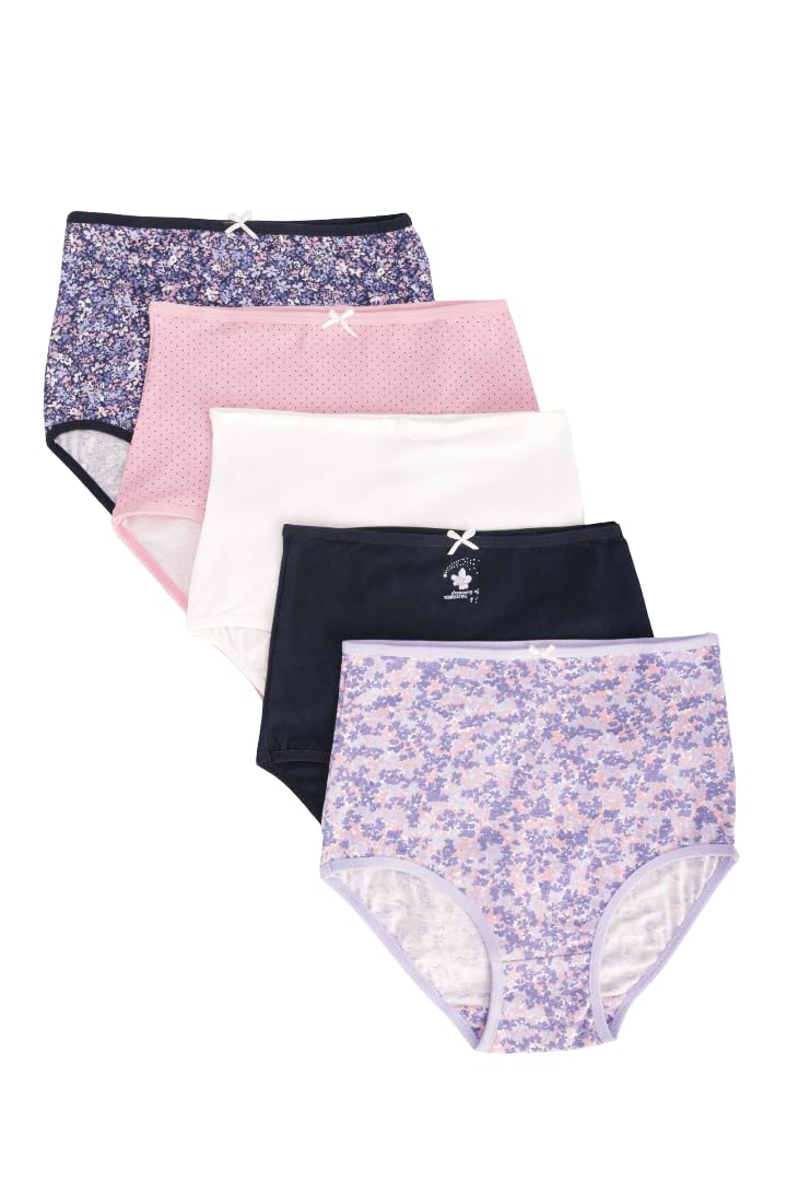 CARINA Womens Pack of 5 Full Brief Panties Briefs