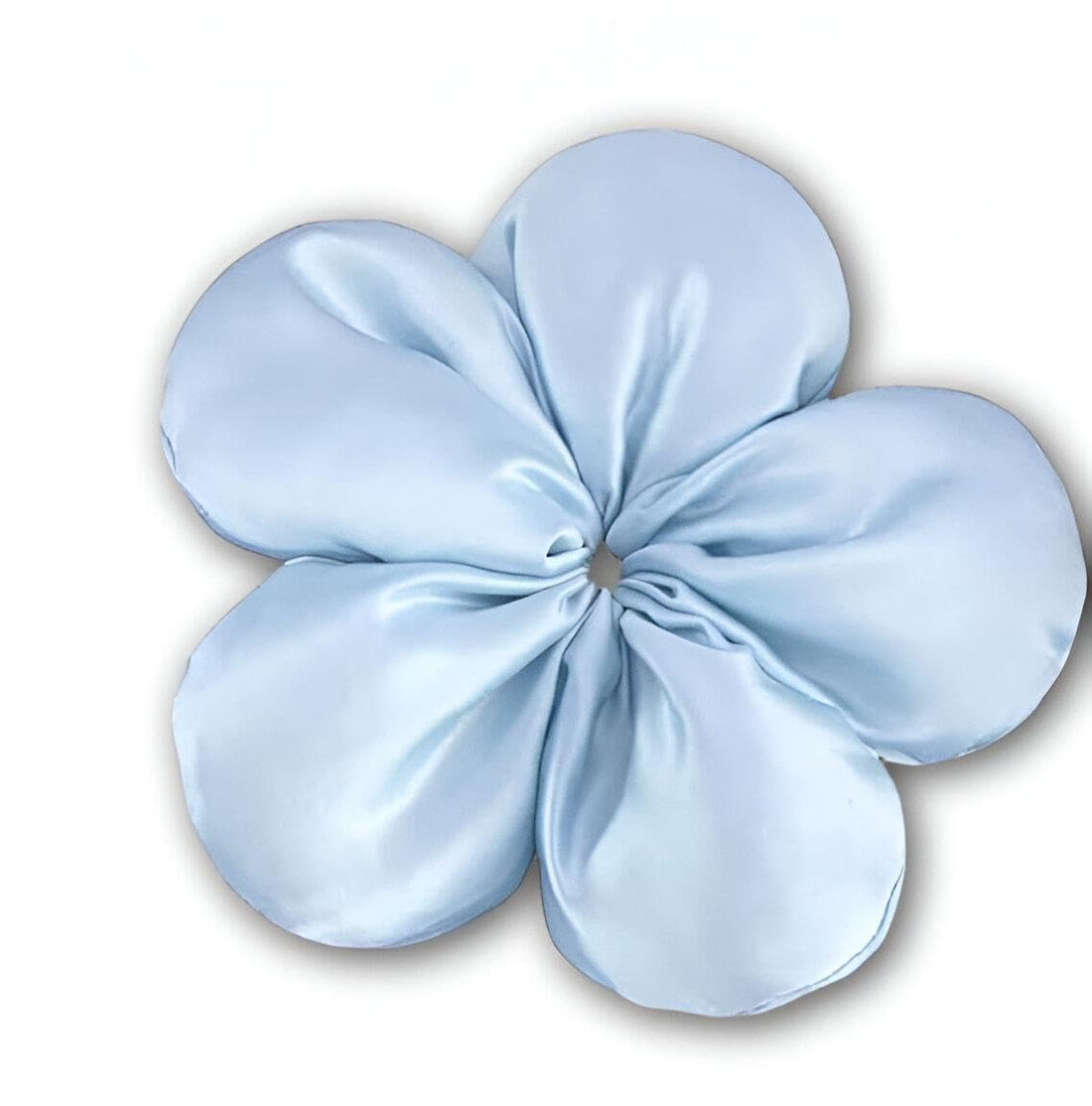 Floral Satin Hair Clip - Oversized Korean-Style Hair Accessory for Women, Soft Satin Fabric with Lustrous Finish and Comfort Fit (model 2)