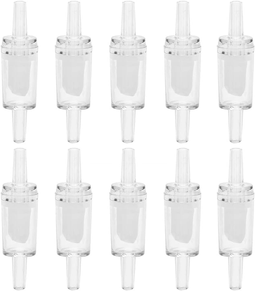 SUP 10 Units Aquarium Air Flow Control Valve One Way Non-Return Air Valve for Aquarium
