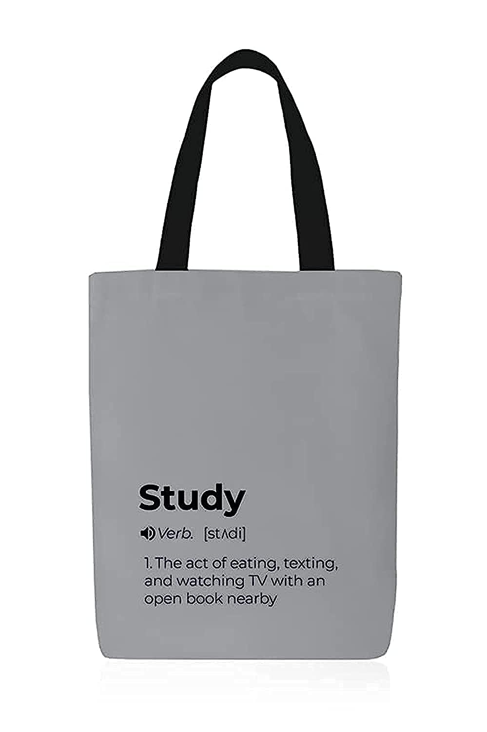 ART MOOD HOME Canvas Study Tote Bag Nardo Grey 32x45 CM