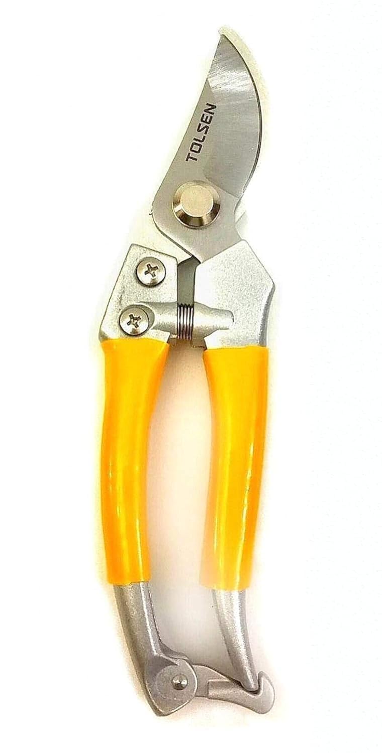 Tolsen bypass pattern pruning shear 8 inch stainless