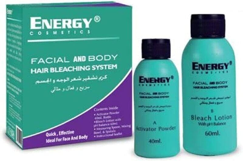 FACIAL & BODY Hair Bleaching System 40 g+60 ml (5322)