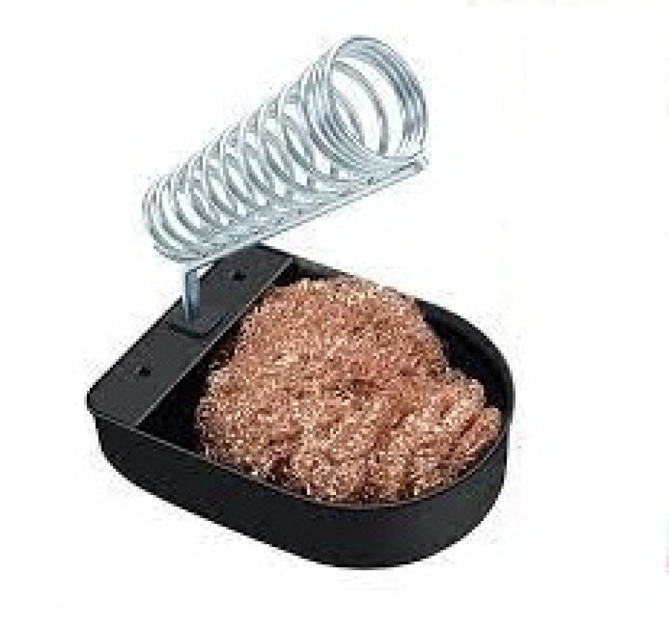 Home - Tools - Soldering & Desoldering - Soldering Iron Metal Stand Holder With Cleaning