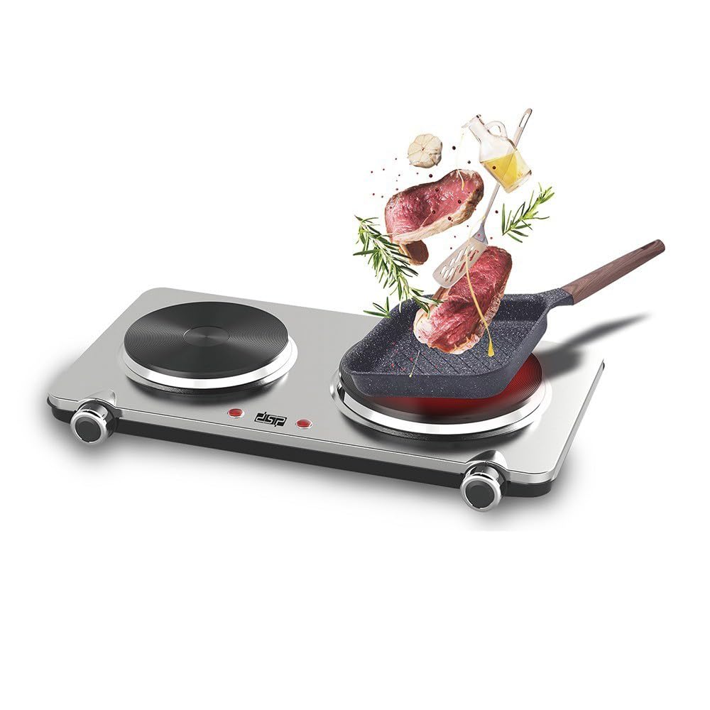 DSP 1000W & 1500W KD4050 Dual Cooker Silver