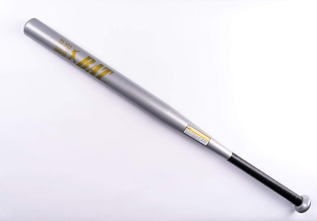 Generic Steel Baseball Bat - 32 inches, 20 oz - Gray