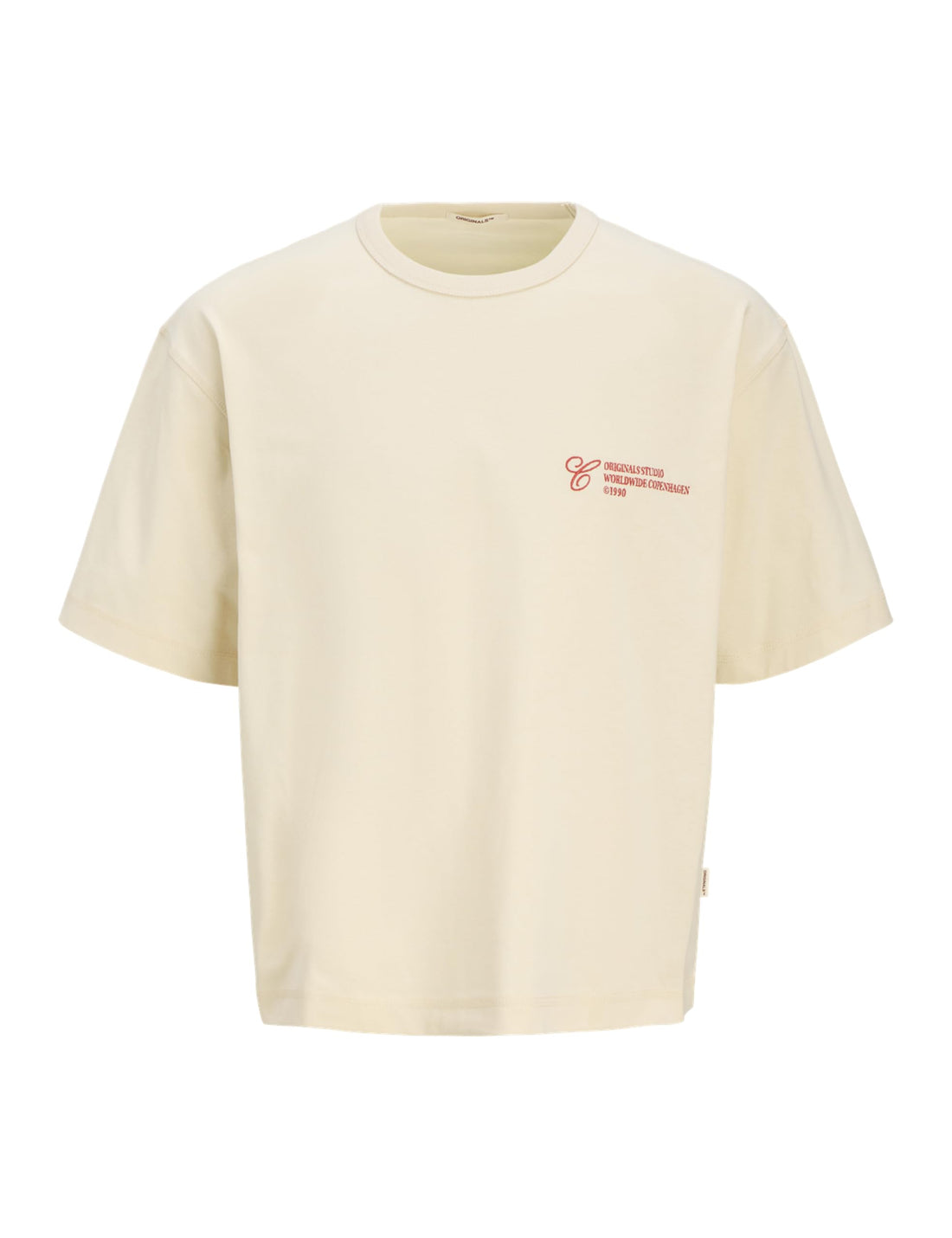 JACK & JONES Mens JORCORFU EMB TEE SS CREW NECK Classic (pack of 1)