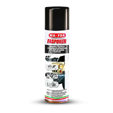 Mafra Faspoiler Renews & Protects Exterior Fiber Glass, Rubber and Plastic Parts For Car Care, 300 Ml