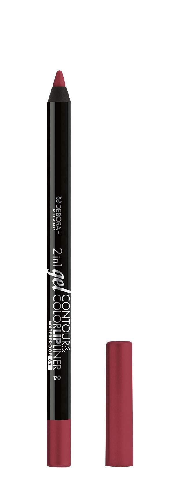 Deborah 2In1 Gel Contour&Color Lipliner Wp 04 Plum Rose