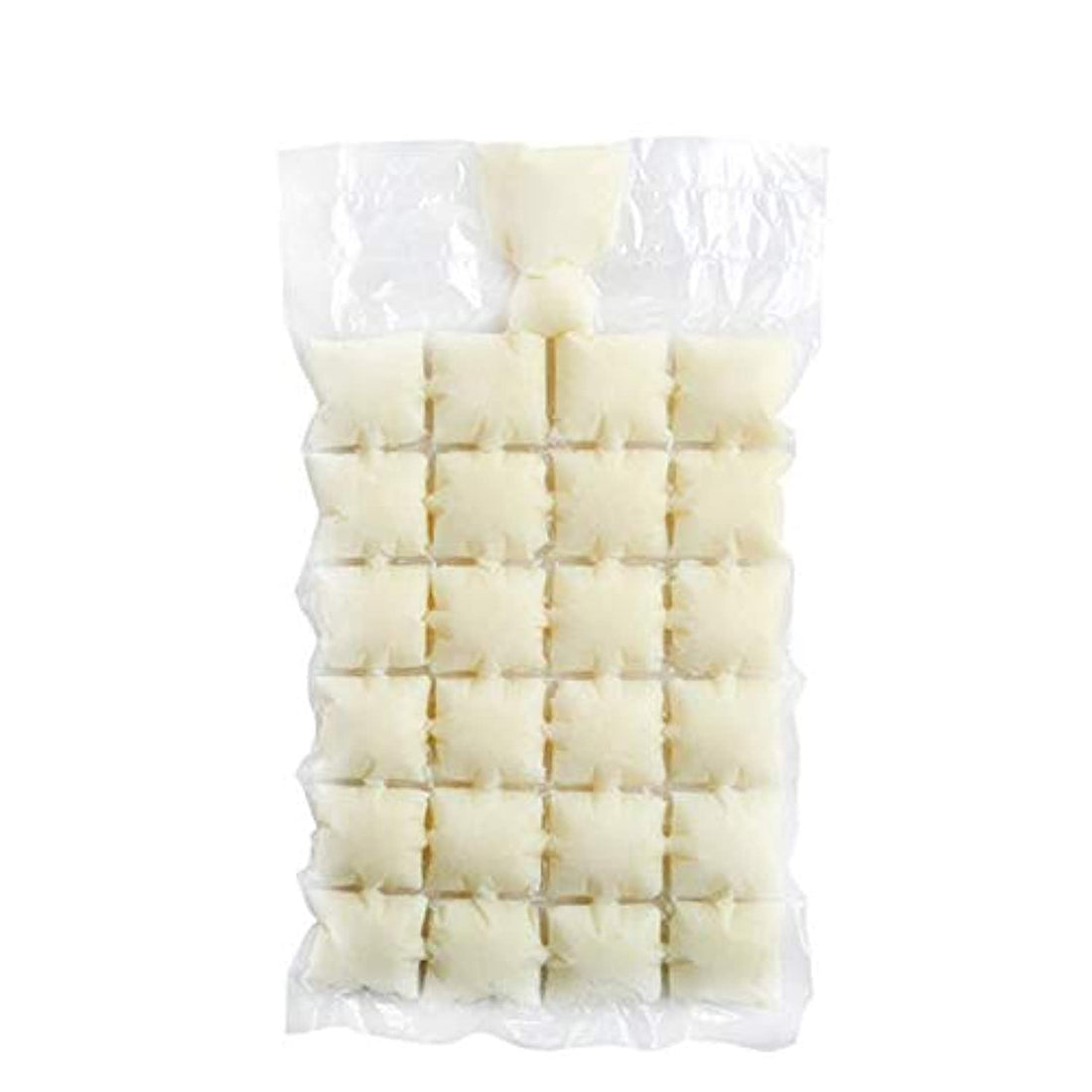 Generic one year warranty_Ice Cube Bags Disposable, Ice Cube Mold Trays Self-Seal Faster Freezing Maker (10pcs, 240 Ice Cubes)