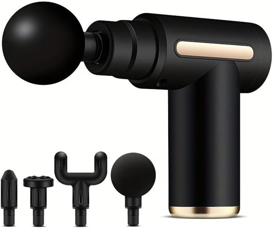 Machine For Pain Relief I Portable Deep Tissue Massage Gun for Athletes I Fascial Gun I Handheld Electric Percussion Muscle Massager Gun I Neck Back Body Massager (multicolor)