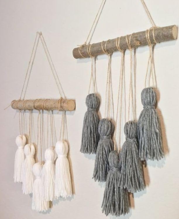 MacrameStore- Wall Hanging 30 cm Set of 2 - جدارية 30 سم عدد 2 قطعة