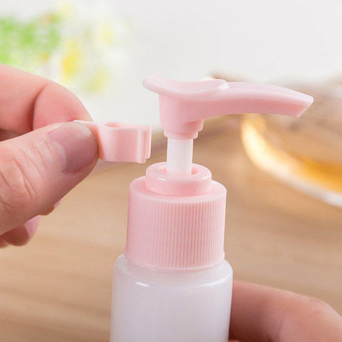 Lux Bottles - The Perfect Travel Kit 床(Brand Name) - Trip Organizer Set 6 Pcs (Pump+2Bottles+Lotion Pack+2 Cream Pack+Bag) - Multi Purpose - Generic
