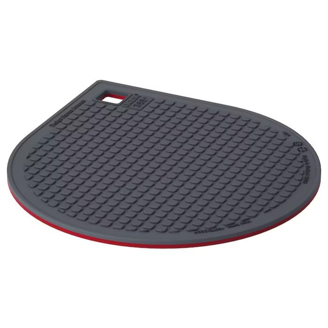 Digital Shoppy 365+ GUNSTIG Pot Stand, Magnetic, red/Dark Grey.