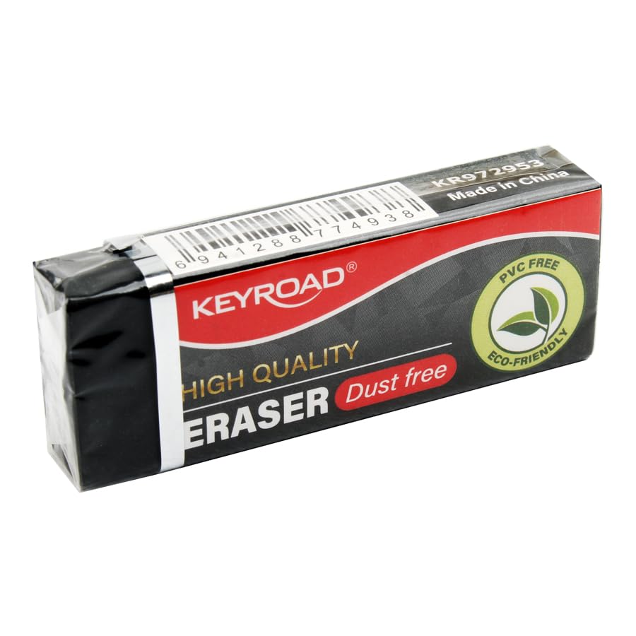 Keyroad Eraser large black model KR972953