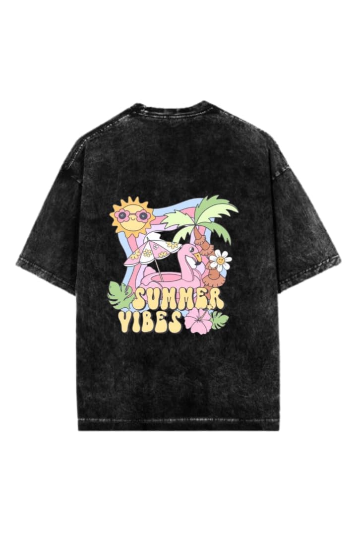 Sammer Vbes T-shirt Washed Back SUMMER VIBES 15