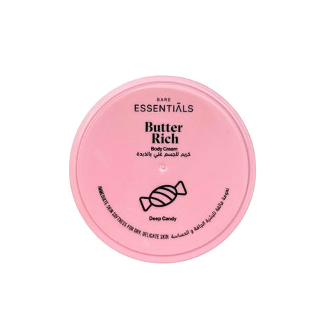 Essentails Butter Rich Body Cream - Deep Candy 125ML