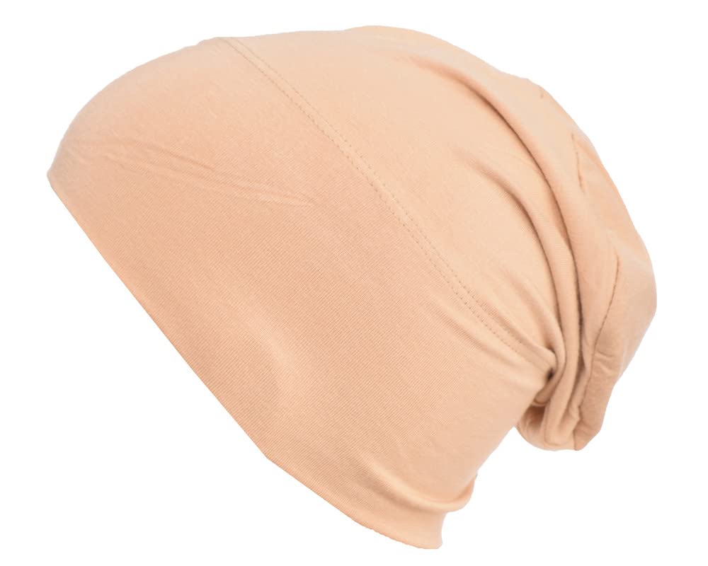 Syrian Hijab Closed Back Bandana to Protect Your Hair For Women - Cafe