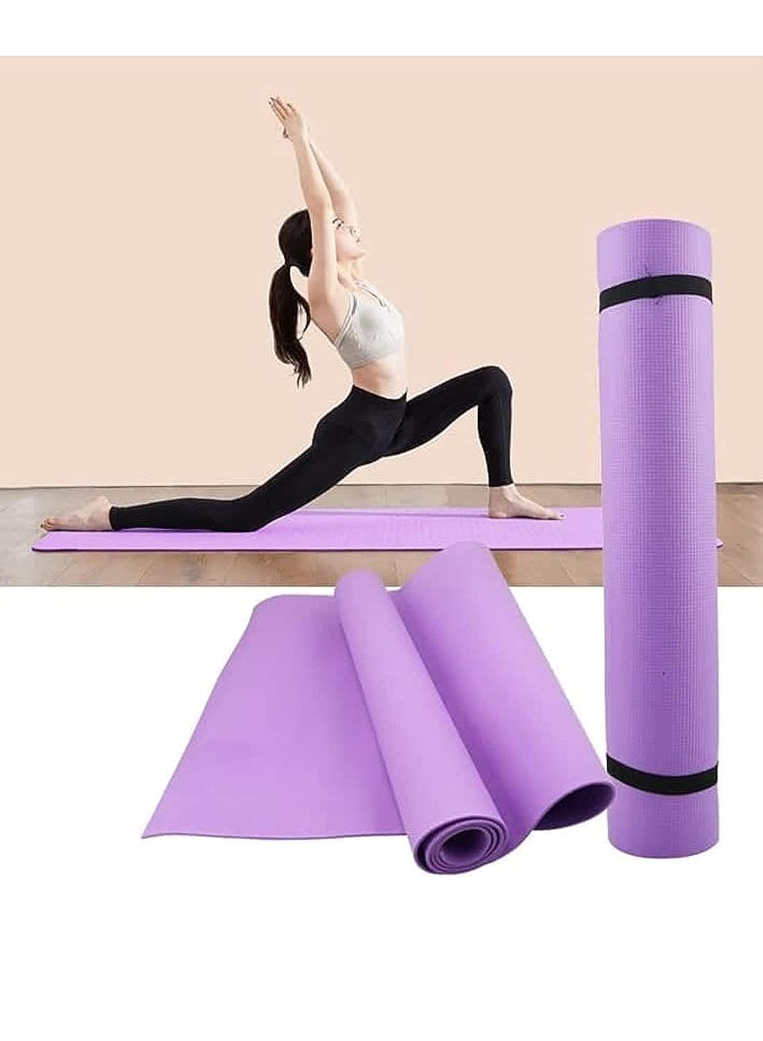 Yoga Mat Mat Gym Exercise Yoga Mat 160X70CM Durable Comfortable Shock Absorption Balance Lightweight