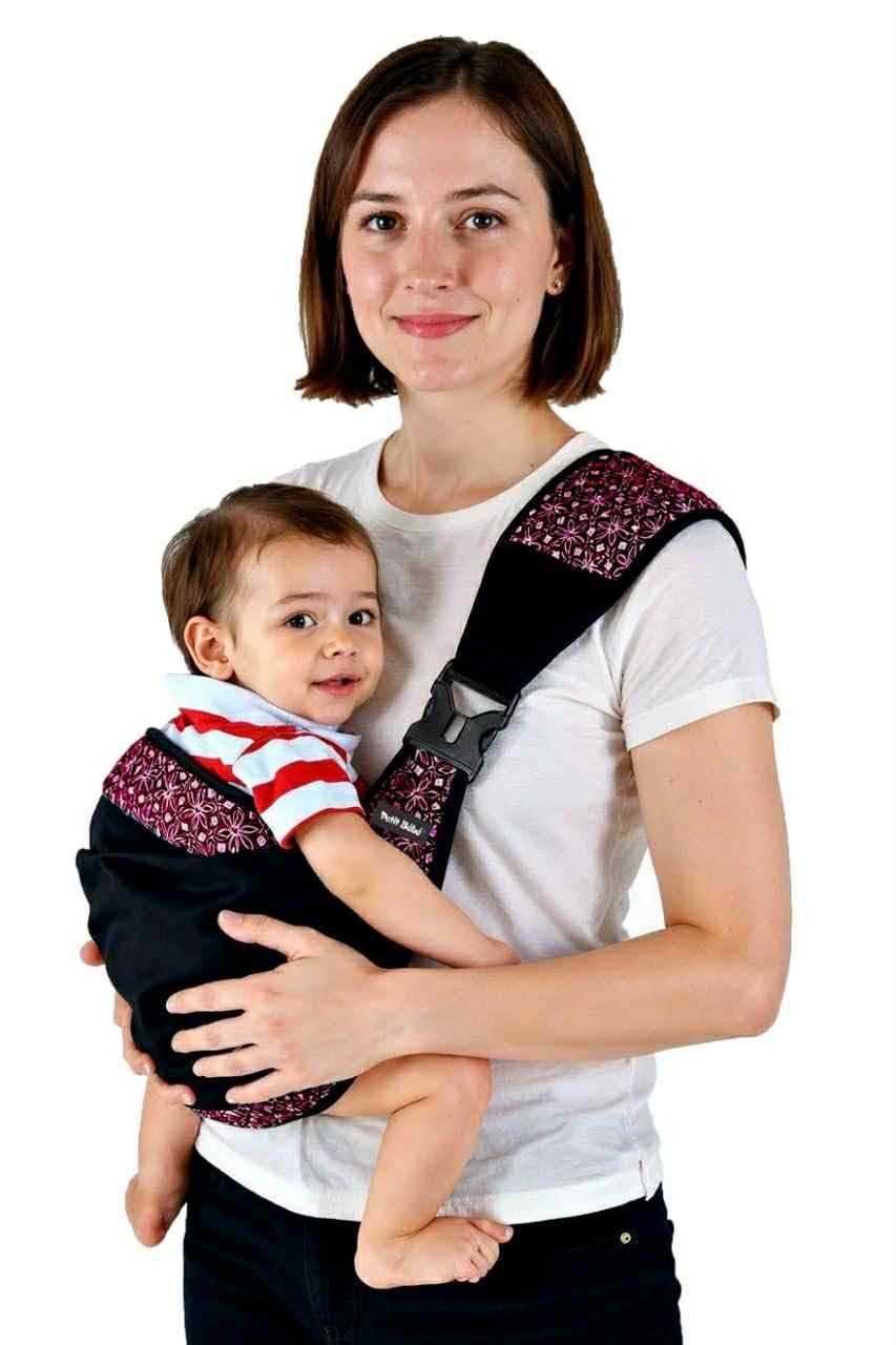 Petit Bebe VEA Baby Sling Carrier,BY HAPPY KIDDO (pink)