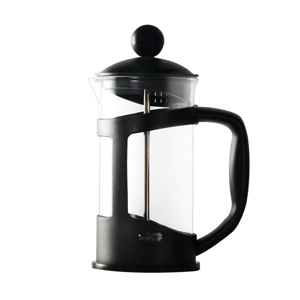 Method Pressure Pot Coffee Pot Home Usage Filter Pressure Pot Heat-Resistant Tea Coffee Filter Cup, Portable and Easy to Clean, for Home Office Travel