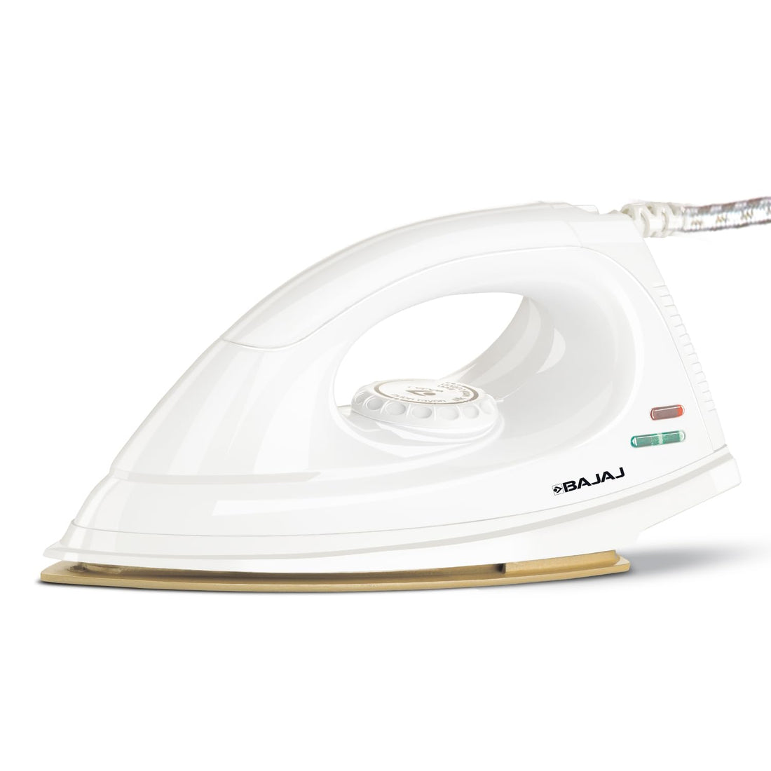 Bajaj DX-7 1000W Dry Iron with Advance Sole Plate, White