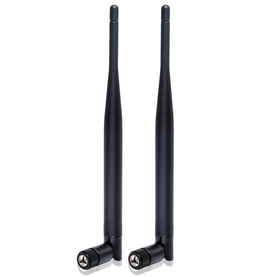 RP-SMA WiFi Antenna 6dBi Dualband 2.4GHz 5.8Ghz MIMO Antenna for WiFi Router, PC Desktop, USB Adapter, PCI-E Cards, Drone and PS4 Build, Wireless Range Extender…