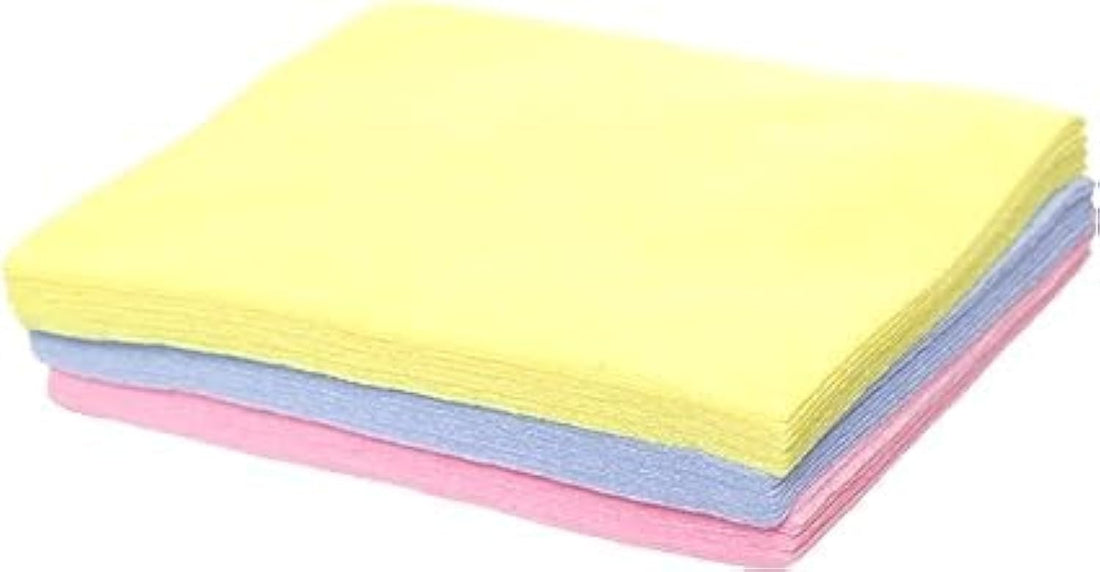 Generic 12-Piece Multi-Color Microfiber Kitchen Towel Set
