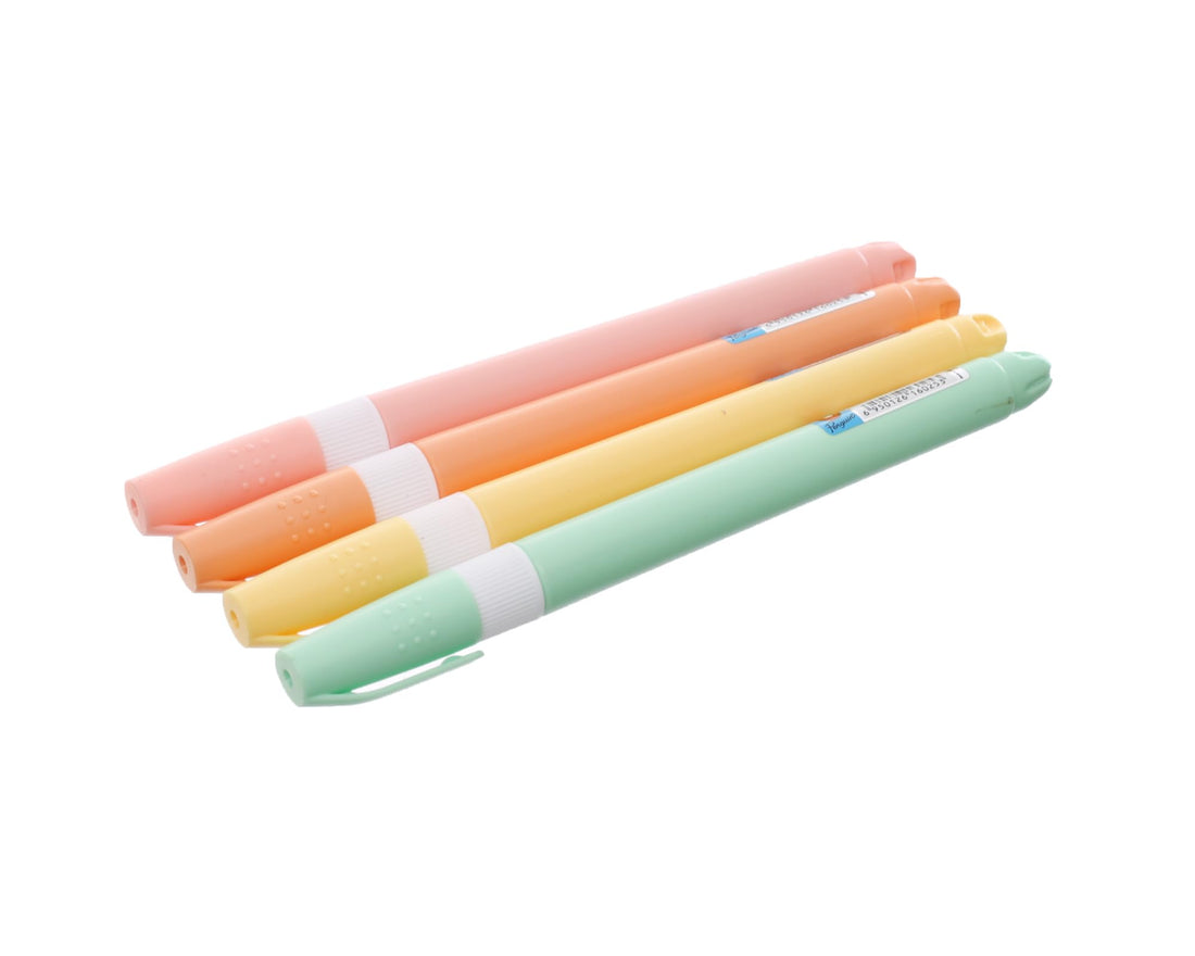 Penguin Elegant Pastel Multicolour Highlighter Ensemble, Set of 4 - Multicolor