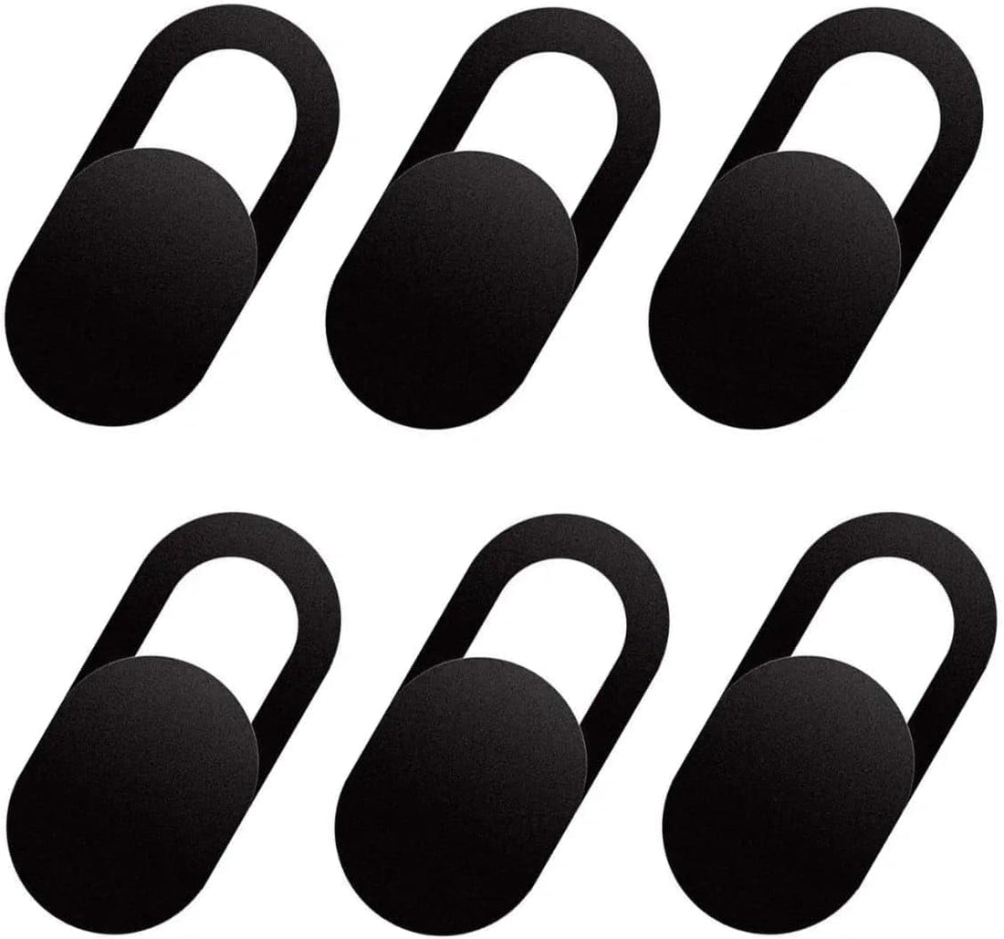 Webcam Cover, 6 Packs Ultra Thin Design Web Camera Cover Slide for Laptop, PC, Macbook, iMac, Computer, iPad, Smartphone, Protect Your Privacy and Security