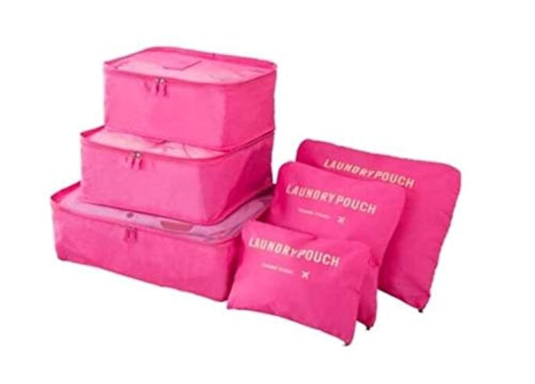 Sorting Pouch Accessoires 6 PCS/Set Luggage Organizer Travel Bag Suitcase Organization Pouchs Case